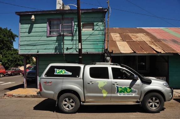 A Fiona em Santa Rosalía, na Baja California - México